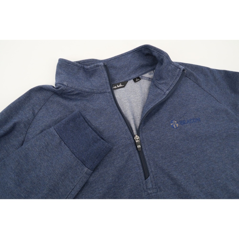 Travis‎ Mathew Men's XL Navy 1/4 Zip Performance Pullover Golf Jacket